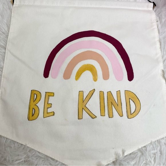 “Be Kind” Rainbow Wall Banner Pennant Room Decor - Picture 2 of 3